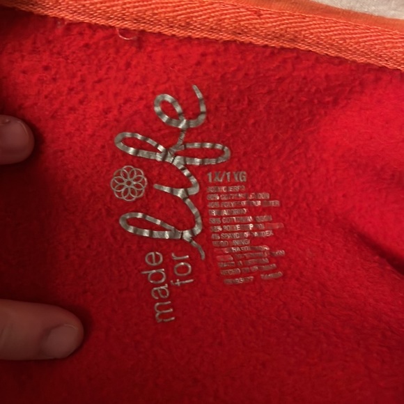 Ren jacket with stripes on the end of the sleeves and inside of hoodie - Picture 7 of 7